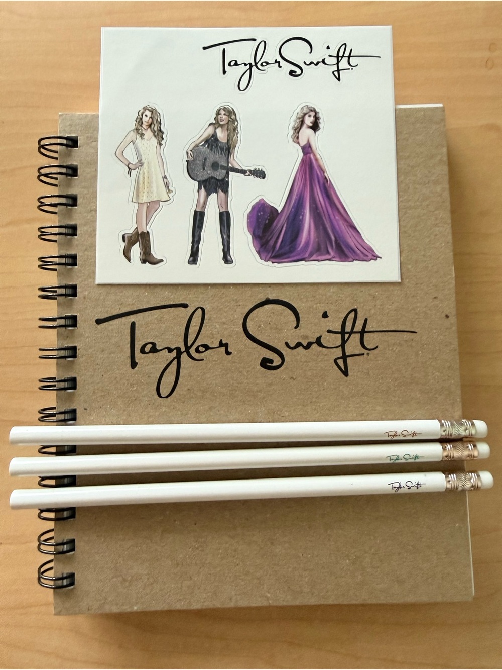 Taylor Swift speak now notebook set